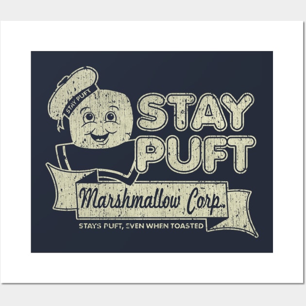 Stay Puft Marshmallows 1984 Vintage Wall Art by RASRAP